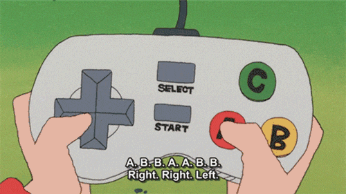Giphy Awesome people use cheat codes.